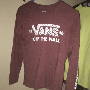 Vans long sleeve t shirt
